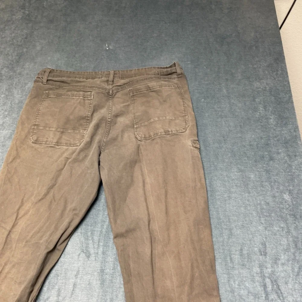 Weatherproof Vintage Utility Pants Mens 40x28 Gray Relaxed Fit Workwear Outdoor